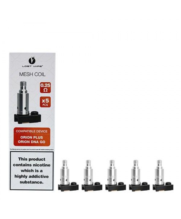 Lost Vape Orion Plus Replacement Coils (Pack of 5)
