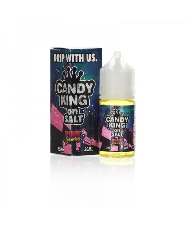 Candy King On Salt Pink Squares 30ml Nic Salt Vape Juice