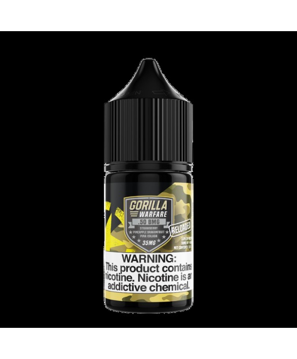 .50 BMG Reloaded 30ml Nic Salt Vape Juice - Gorilla Warfare