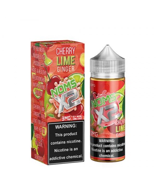 NOMS X2 Cherry Lime Ginger 120ml Vape Juice