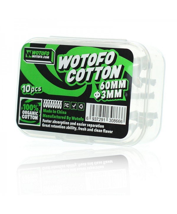 Wotofo Agleted Organic Cotton