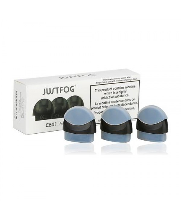 JustFog C601 Replacement Pod Cartridges (3 Pack)