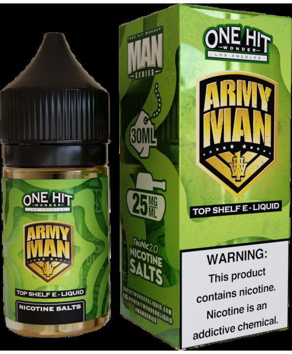 One Hit Wonder Army Man 30ml Nic Salt Vape Juice