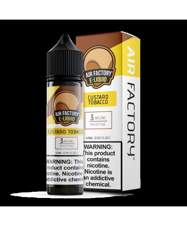 Air Factory Custard Tobacco 60ml Vape Juice