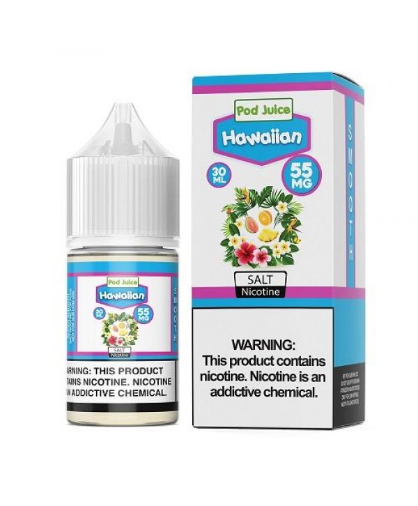 Pod Juice Hawaiian 30ml Nic Salt Vape Juice