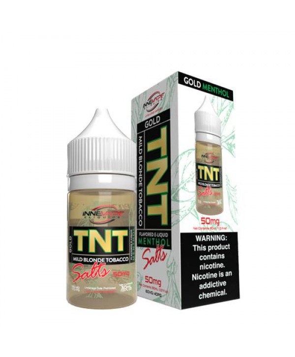 Innevape Salts TNT Gold Menthol 30ml Nic Salt Vape Juice