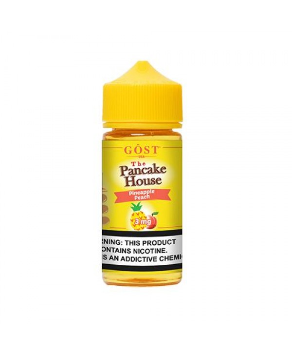 The Pancake House Pineapple Peach 100ml Vape Juice
