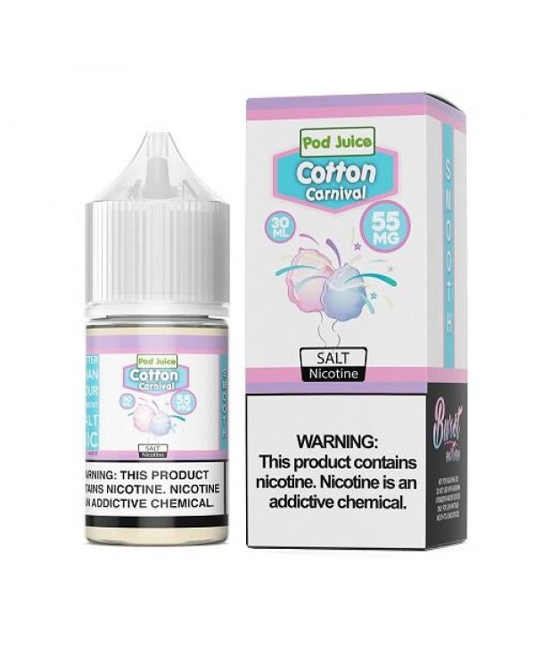 Pod Juice Cotton Carnival 30ml Nic Salt Vape Juice