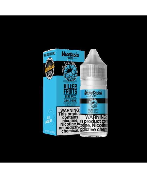 Vapetasia Salts Killer Fruits Blue Razz 30ml Nic Salt Vape Juice