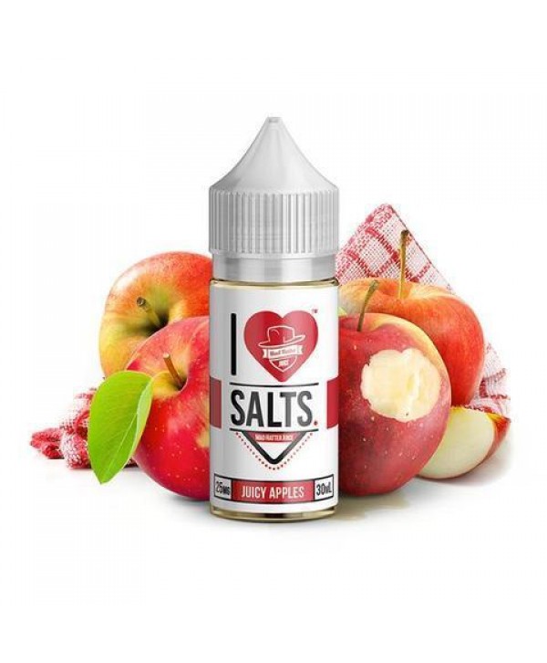 Mad Hatter Vape Juice I Love Salts Juicy Apples 30ml