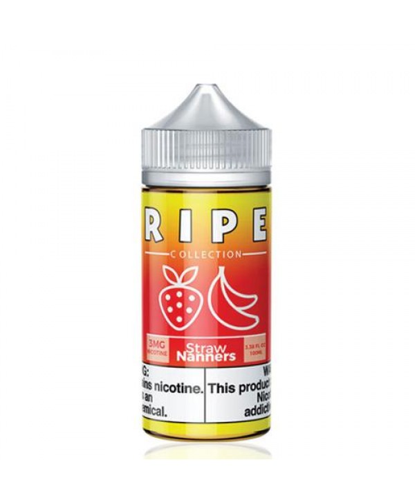 Ripe Collection Straw Nanners 100ml Vape Juice