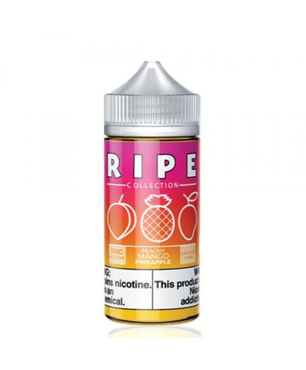 Ripe Collection Peachy Mango Pineapple 100ml Vape Juice