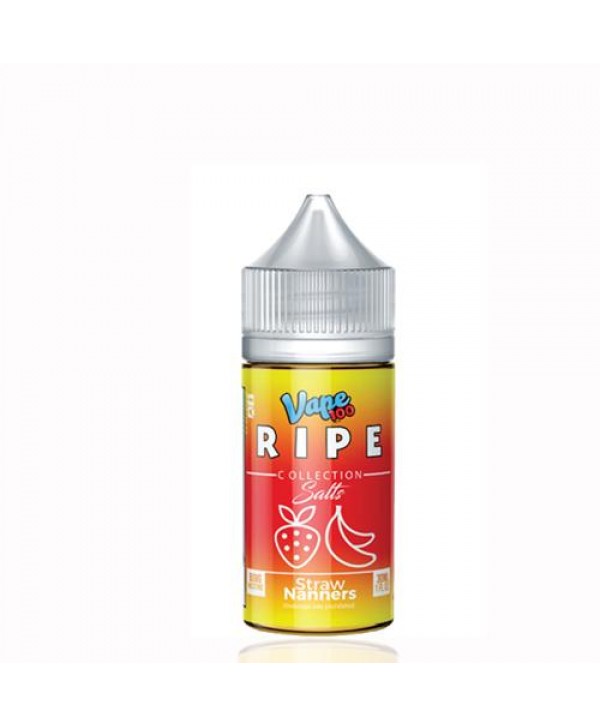 Ripe Collection Salts Straw Nanners 30ml Nic Salt Vape Juice