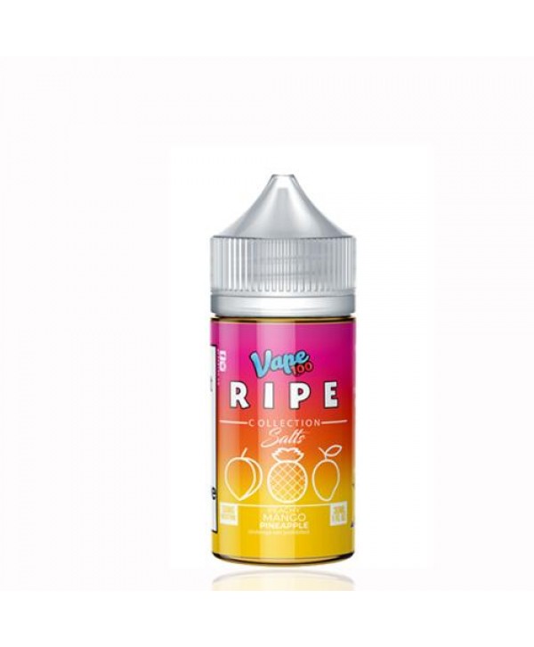 Ripe Collection Salts Peachy Mango Pineapple 30ml Nic Salt Vape Juice