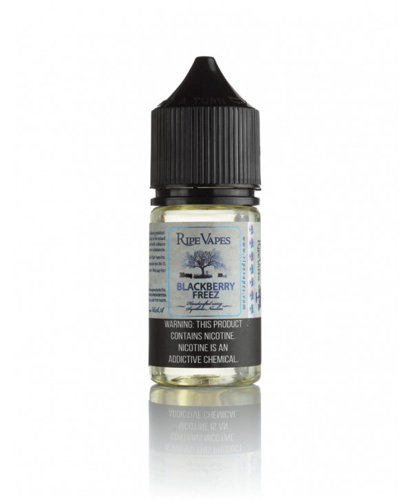 Ripe Vapes Salts Blackberry Freez 30ml Nic Salt Vape Juice