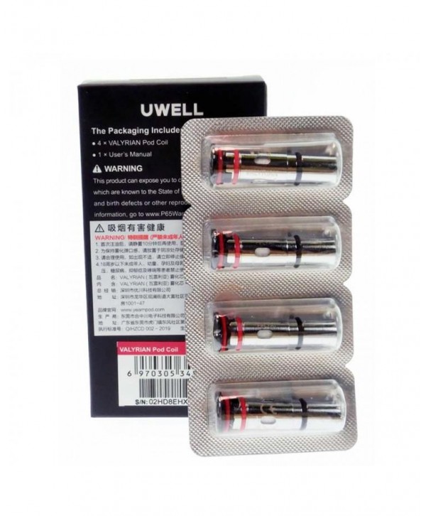 Valyrian Pod Coils (4pcs) - Uwell