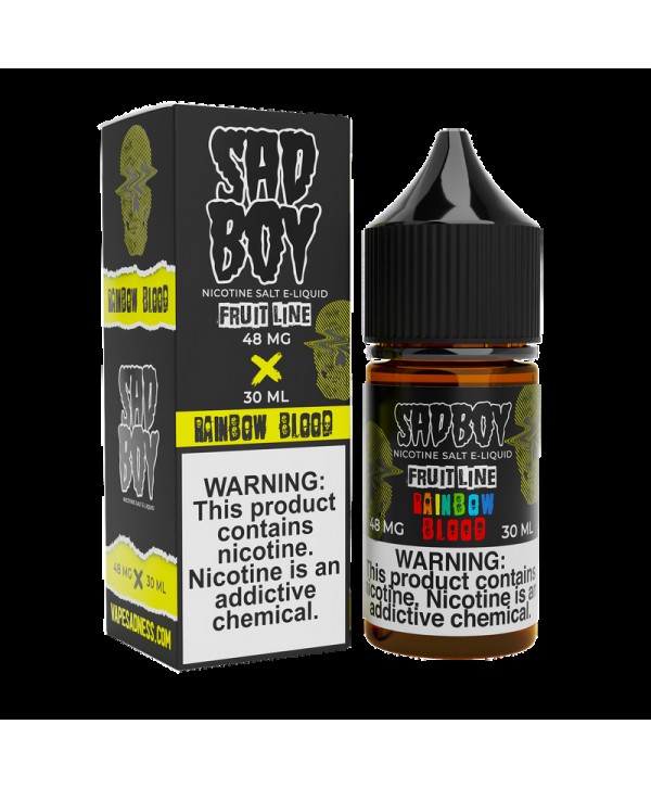 Sadboy Salts Rainbow Blood 30ml Nic Salt Vape Juice