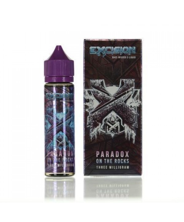 Alt Zero and Excision Vape Juice Paradox on the Rocks 60ml