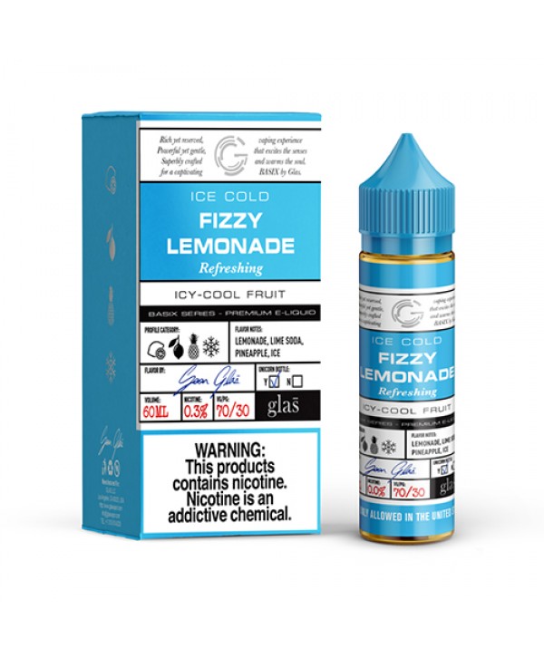 Basix Series by Glas Vapors - Fizzy Lemonade Vape Juice (60mL)