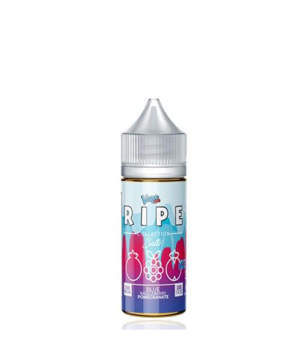 Ripe Collection Salts Blue Razzleberry Pomegranate ICE 30ml Nic Salt Vape Juice