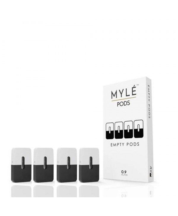 Glossy Pods MYLE Compatible Refillable Pods (Pack of 4)
