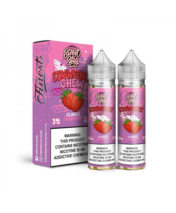 The Finest Strawberry Chew 2x 60ml Vape Juice