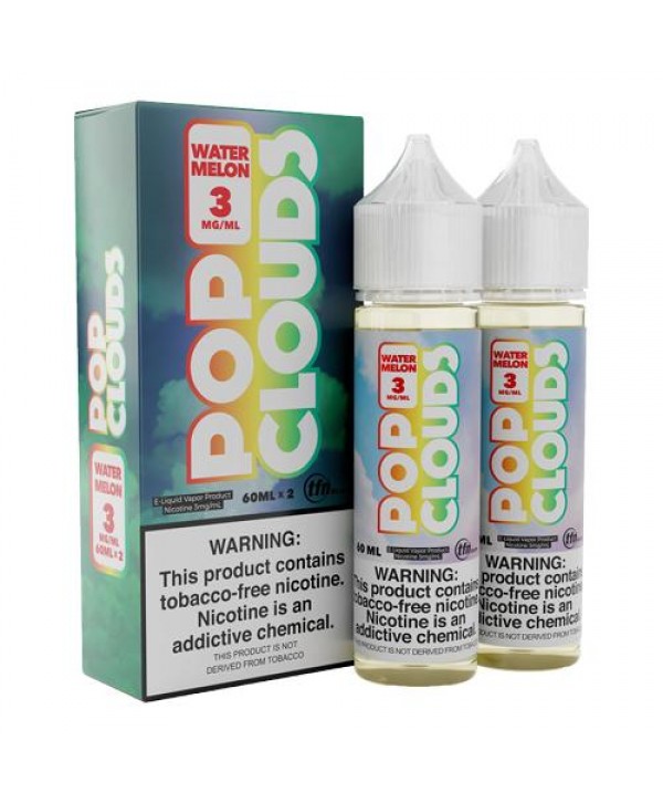 Pop Clouds Watermelon 2x60ml TF Vape Juice