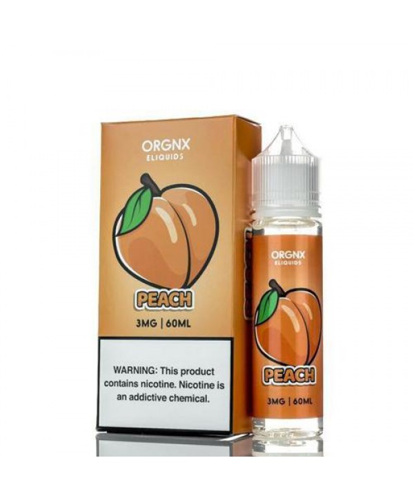 Orgnx Peach 60ml Vape Juice