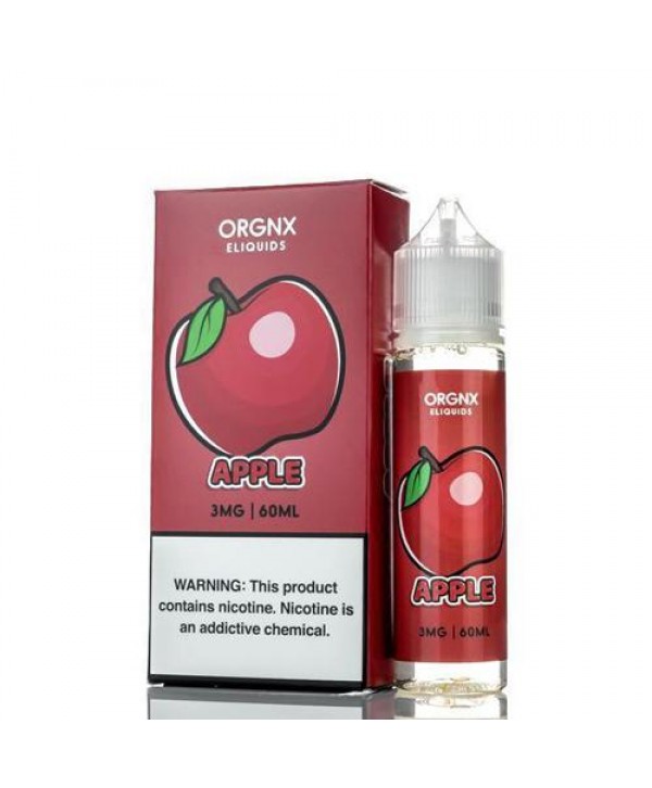 Orgnx Apple 60ml Vape Juice