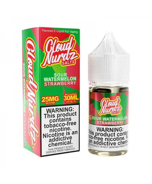 Sour Watermelon Strawberry 30ml TF Vape Juice - Cloud Nurdz