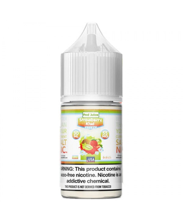 Pod Juice Strawberry Kiwi Freeze 30ml TF Nic Salt Vape Juice