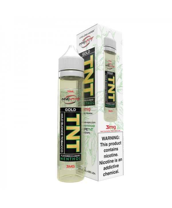 Innevape TNT Gold Menthol 75ml Vape Juice