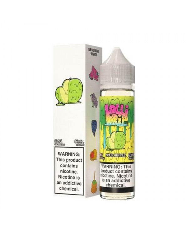 Lollidrip Sour Apple 60ml Vape Juice