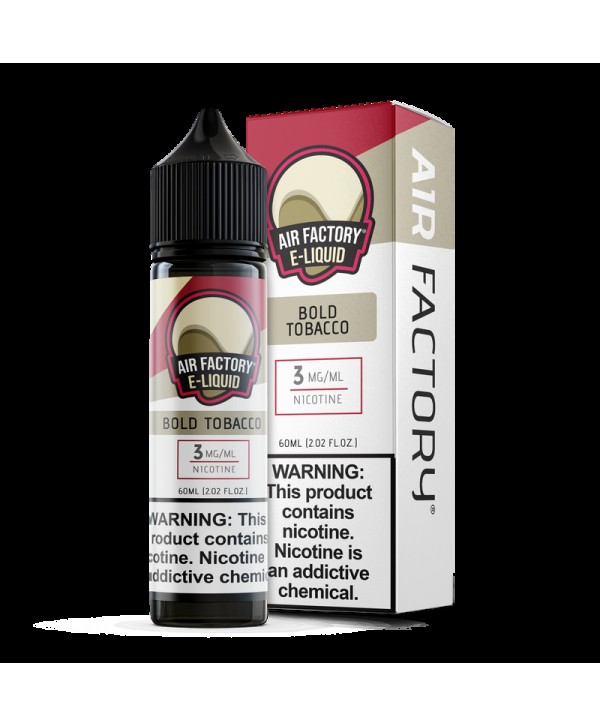 Air Factory Bold Tobacco 60ml Vape Juice