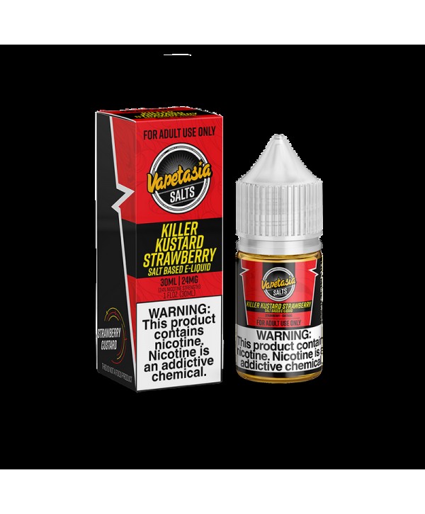 Vapetasia Salts Killer Kustard Strawberry 30ml Nic Salt Vape Juice