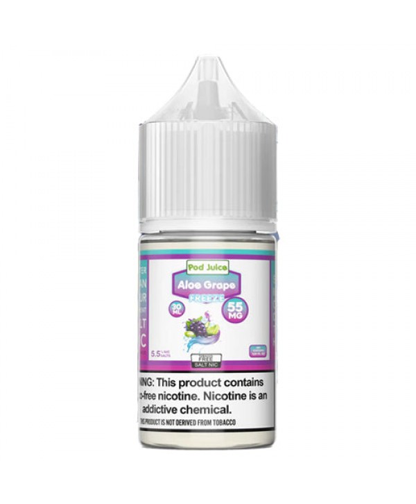 Pod Juice Aloe Grape Freeze TF 30ml Nic Salt Vape Juice