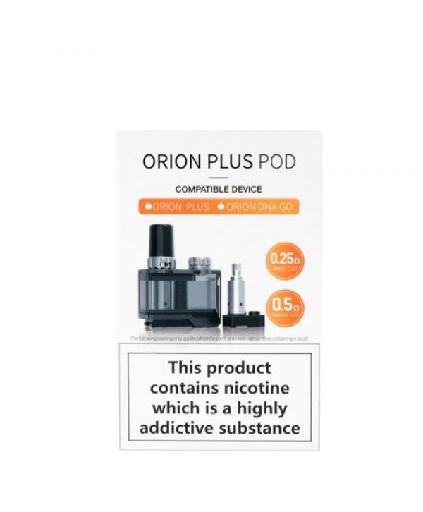 Orion Plus Pod Pack (2 COILS INCLUDED) - Lost Vape