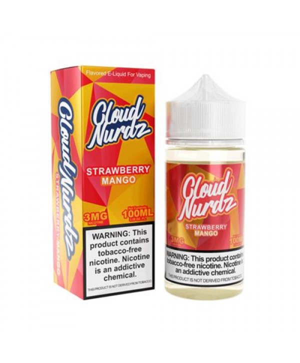 Cloud Nurdz Grape Strawberry ICED 100ml Vape Juice