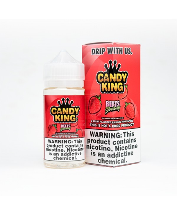 Candy King - Strawberry Belts (100ML)