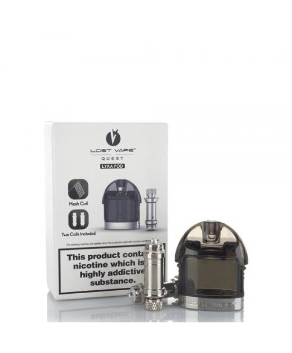 Lost Vape Lyra Pod Cartridge Pack (Coils Included)