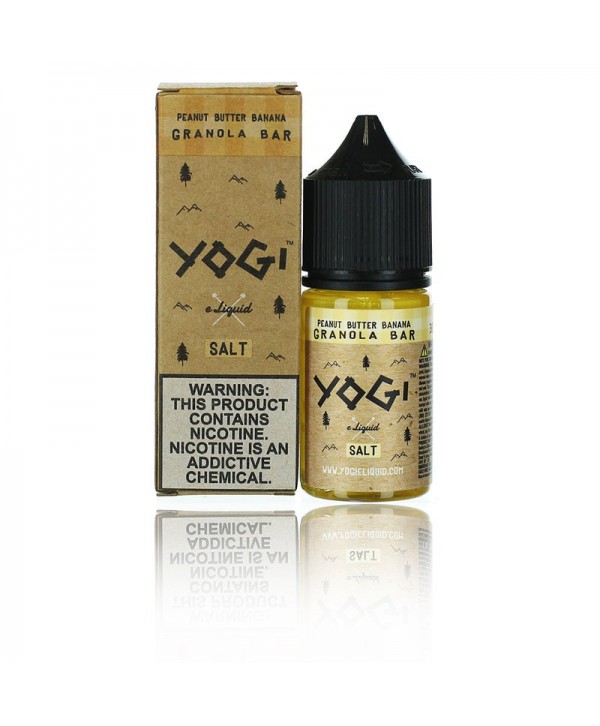 Yogi Salts Peanut Butter Banana Granola Bar 30ml Vape Juice