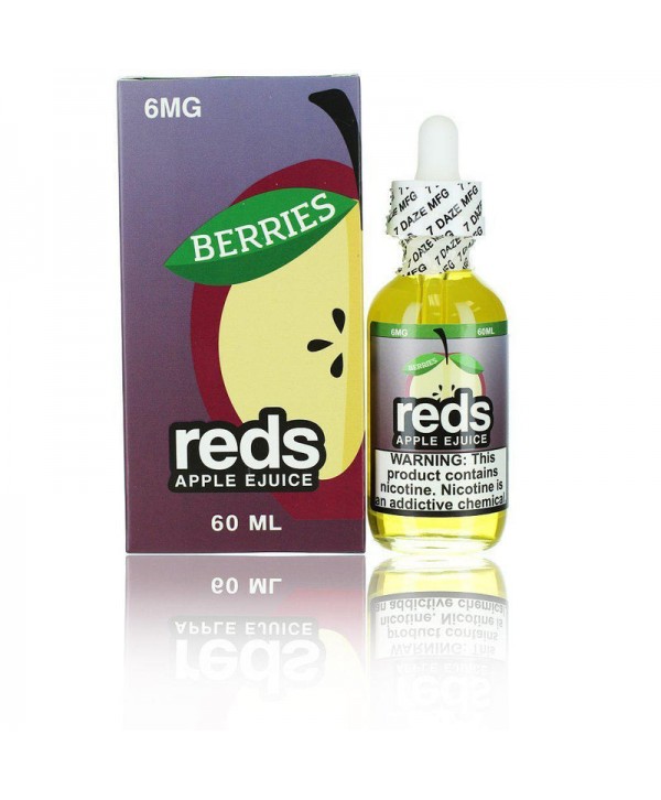 7 Daze Reds Apple EJuice - Berries 60ml Vape Juice