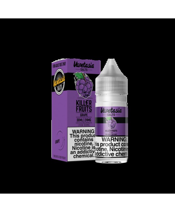 Vapetasia Killer Fruits Grape 30ml Nic Salt Vape Juice