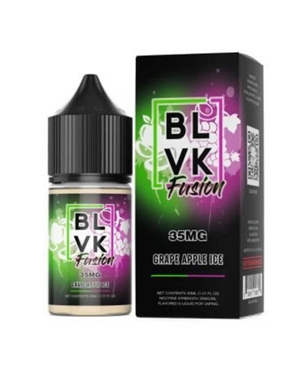 BLVK Fusion Salts Grape Apple Ice 30ml Nic Salt Vape Juice