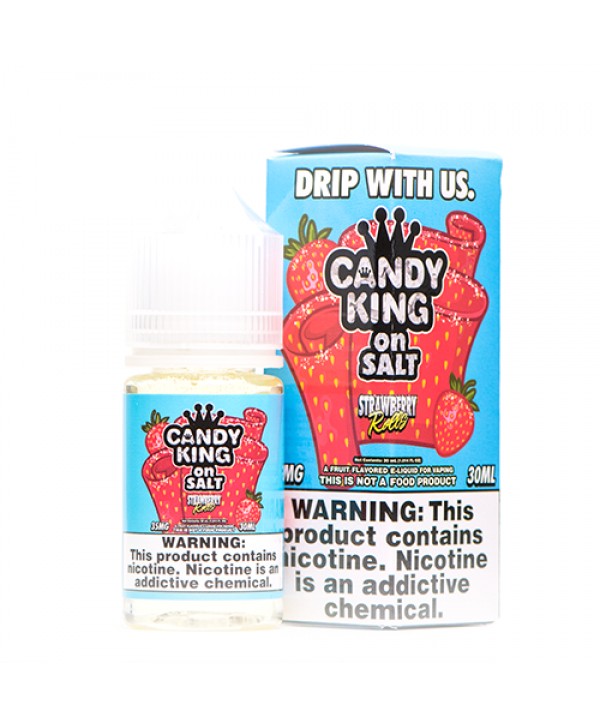 Candy King On Salt Strawberry Roll 30ml Salt Nic Vape Juice