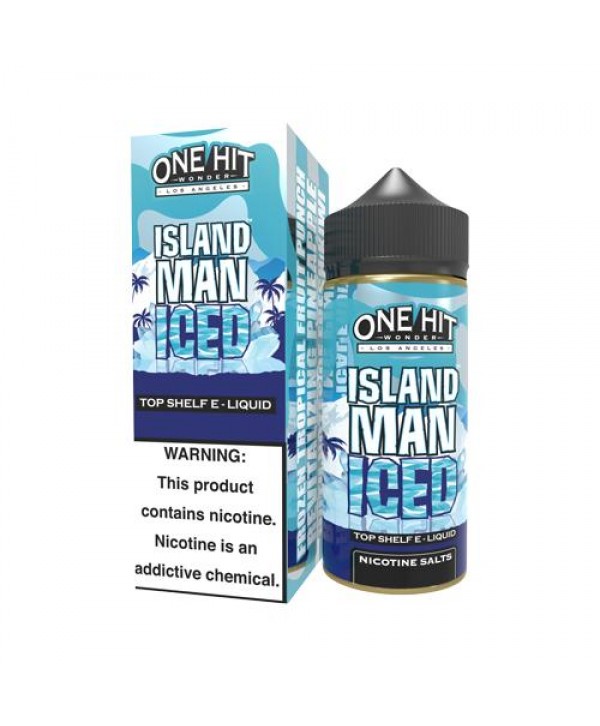 One Hit Wonder Island Man ICED 100ml Vape Juice