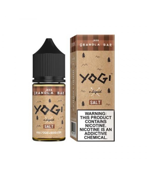 Yogi Salts Java Granola Bar 30ml Nic Salt Vape Juice