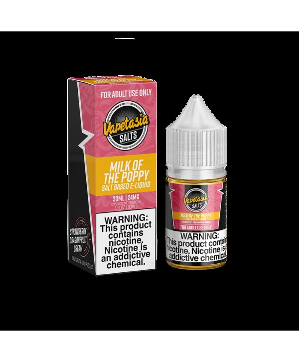 Vapetasia Salts Milk of the Poppy 30ml Nic Salt Vape Juice