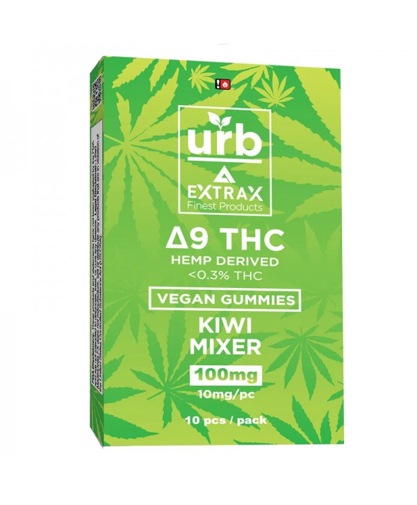 Urb x Delta Extrax 100mg Delta 9 Gummies (10x Pack)