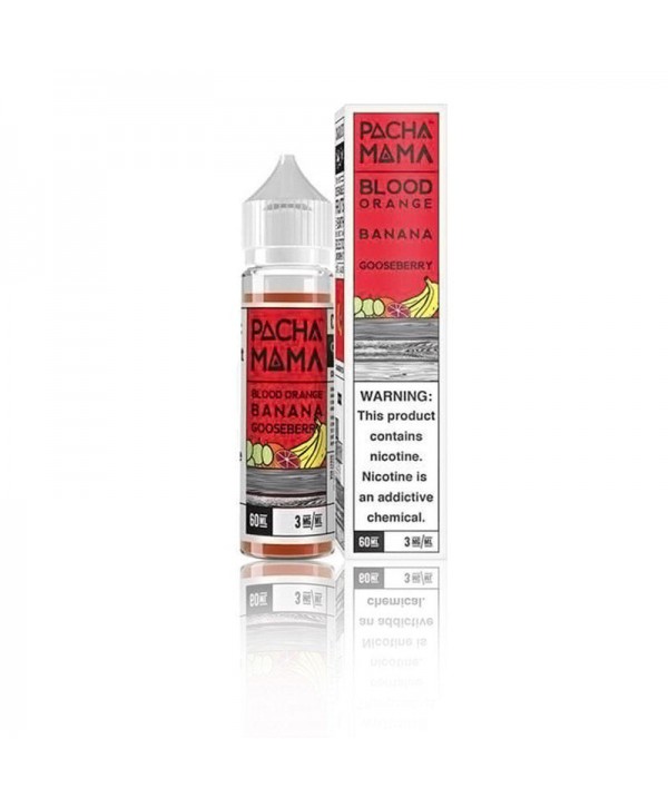 Pachamama Blood Orange Banana Gooseberry 60ml Vape Juice